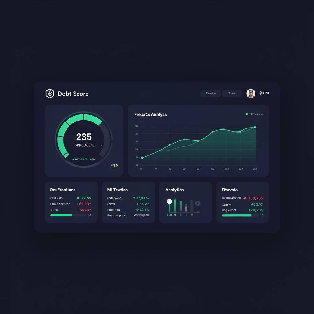 Debt Advisory360 dashboard